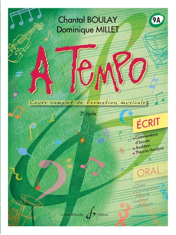A tempo : écrit. Volume 9A Visual